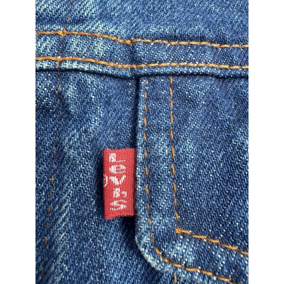Vintage Levi's Strauss Denim Jean Jacket USA Made 90s Type 1 New Size Small - Picture 6 of 10